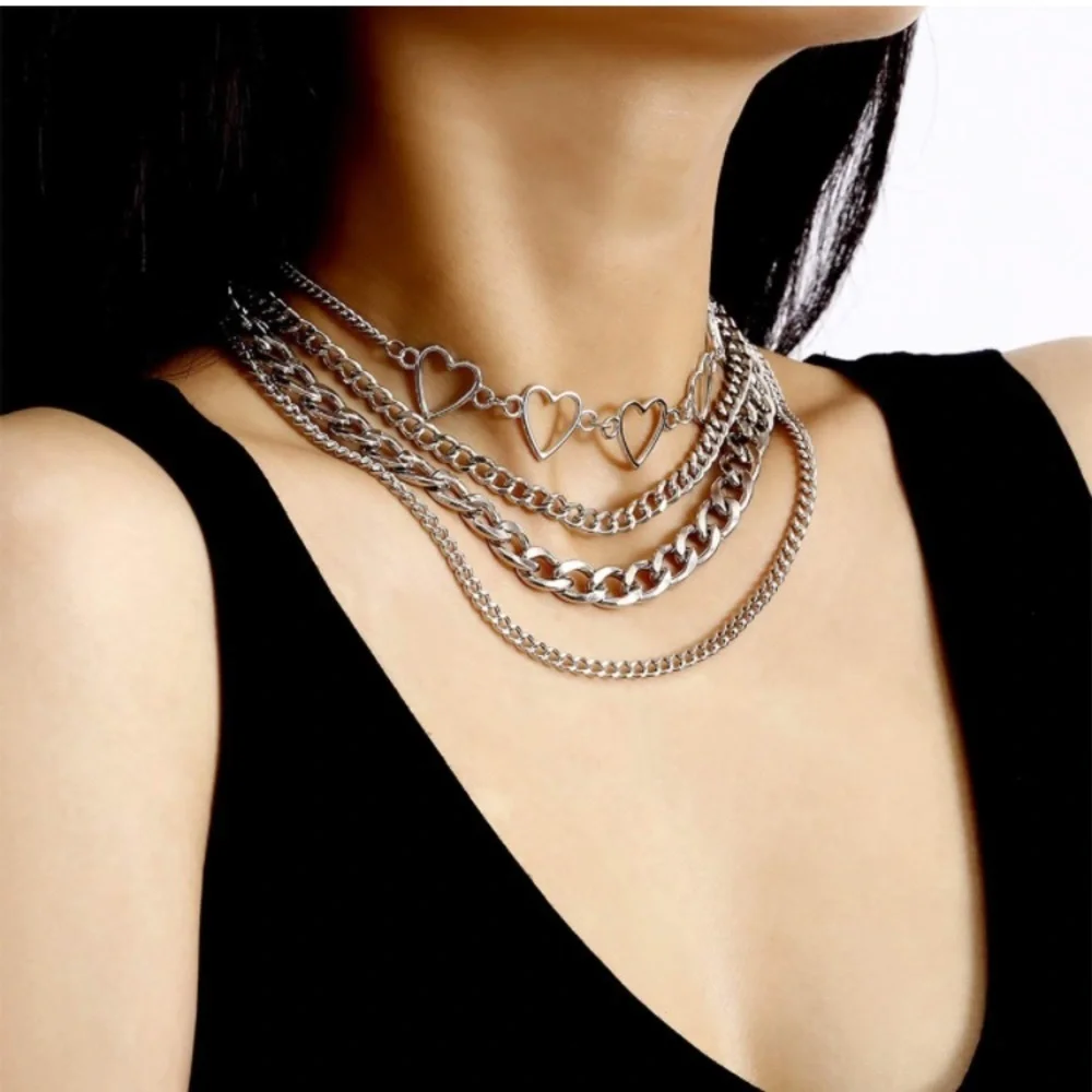 Punk Necklace For Men Women